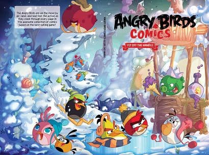 ANGRY BIRDS COMICS HC VOL 04 FLY OFF HANDLE