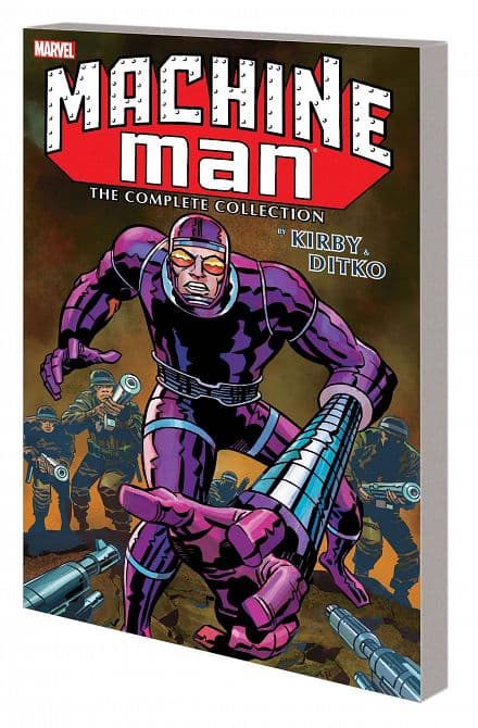 MACHINE MAN BY KIRBY AND DITKO COMPLETE COLLECTION TP