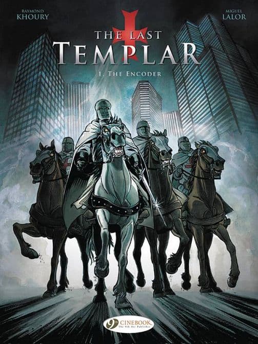 Cover Art for LAST TEMPLAR GN VOL 01 ENCODER