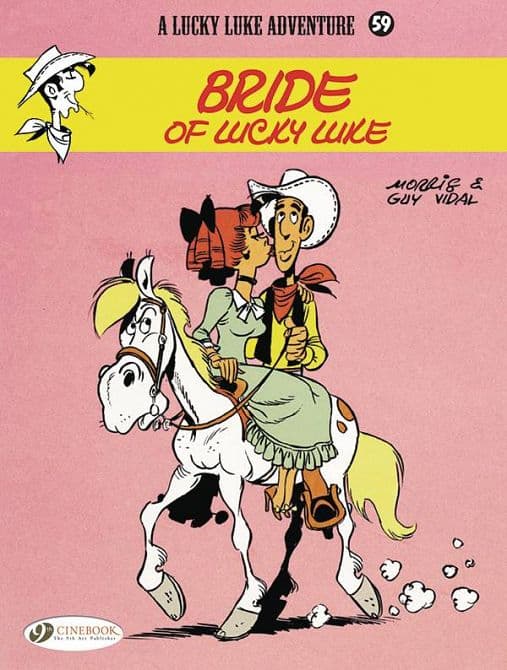 Cover Art for LUCKY LUKE TP VOL 59 BRIDE OF LUCKY LUKE