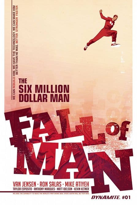 Cover Art for SIX MILLION DOLLAR MAN FALL