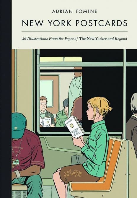 Cover Art for NEW YORK POSTCARDS ADRIAN TOMINE