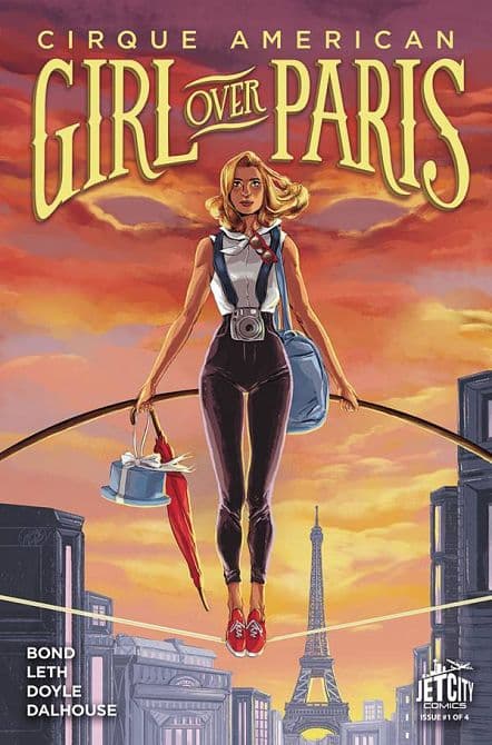 CIRQUE AMERICAN GIRL OVER PARIS