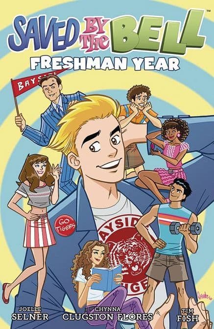 Cover Art for SAVED BY THE BELL GN VOL 01 FRESHMAN YEAR