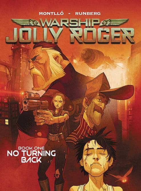 Cover Art for WARSHIP JOLLY ROGER GN
