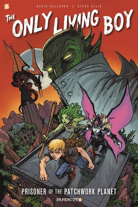 Cover Art for ONLY LIVING BOY GN VOL 01 PATCHWORK PLANET CURR PTG