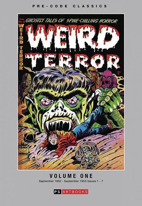 Cover Art for PRE CODE CLASSIC WEIRD TERROR HC VOL 01