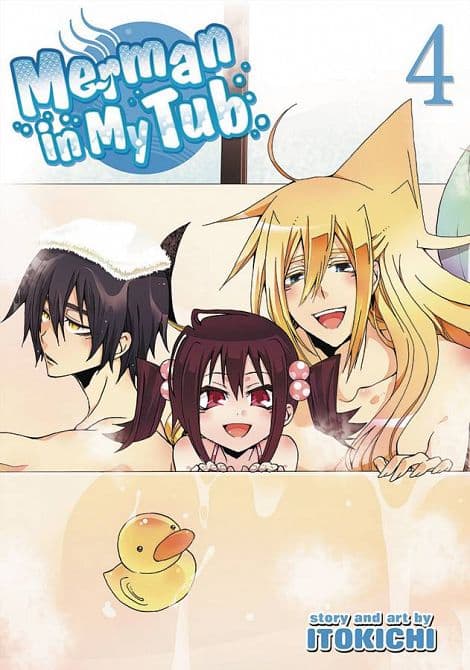 Cover Art for MERMAN IN MY TUB GN VOL 04