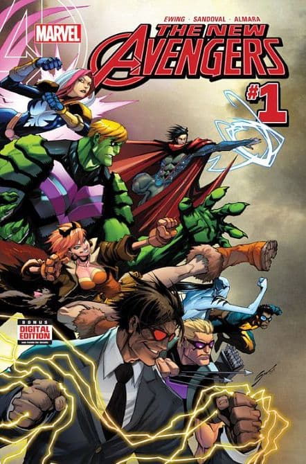 Cover Art for NEW AVENGERS ( ab 2016 )