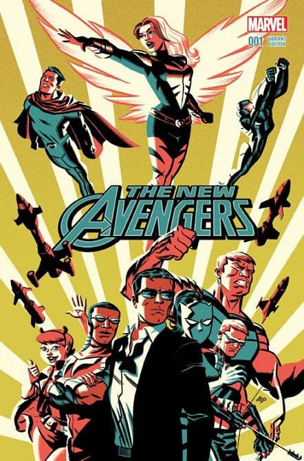 Cover Art for NEW AVENGERS ( ab 2016 )