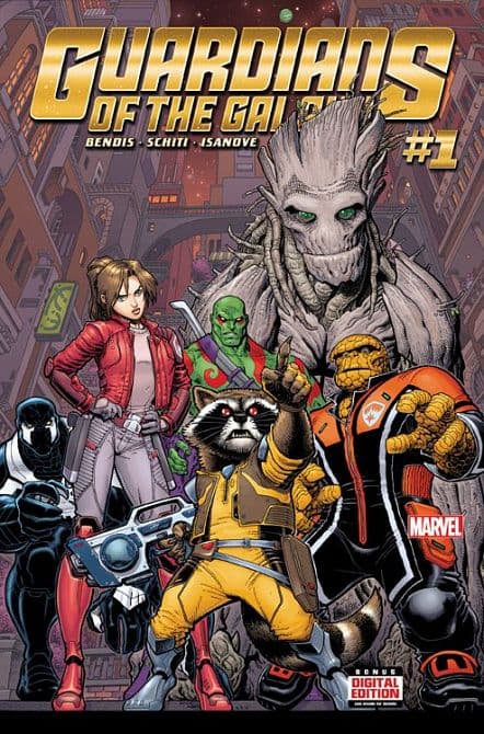 Cover Art for GUARDIANS OF THE GALAXY ( ab 2016 )