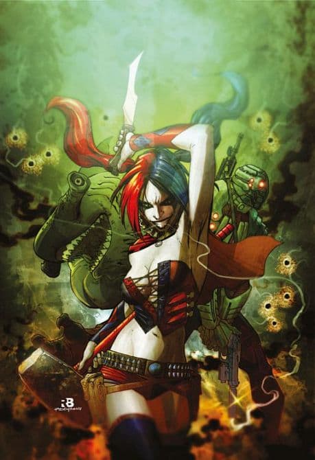 Cover Art for SUICIDE SQUAD: JAGD AUF HARLEY QUINN ( SC )