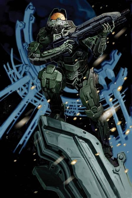 Cover Art for HALO TALES FROM SLIPSPACE HC