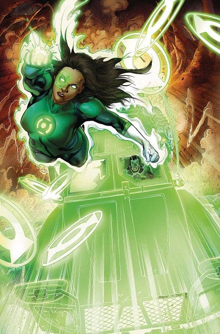 Cover Art for GREEN LANTERNS