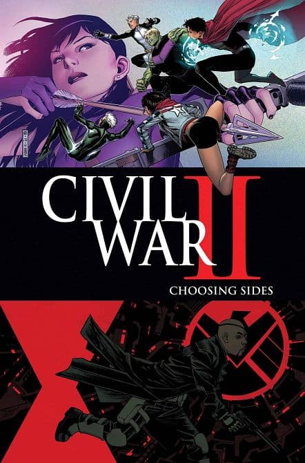 Cover von CIVIL WAR II CHOOSING SIDES #4