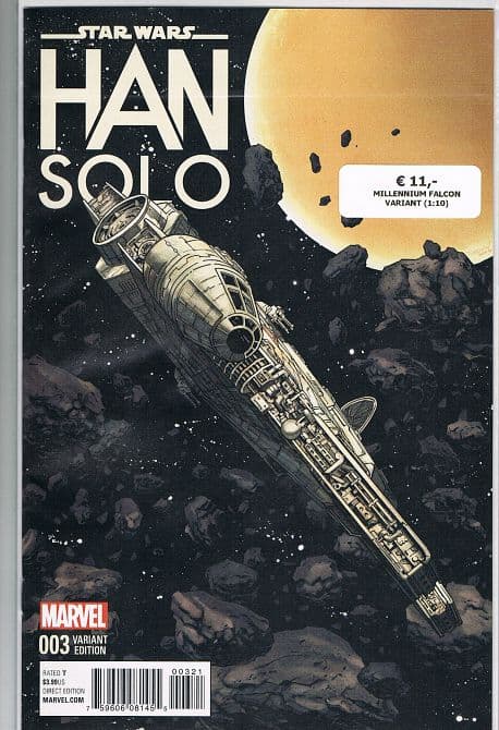 Cover Art for STAR WARS HAN SOLO