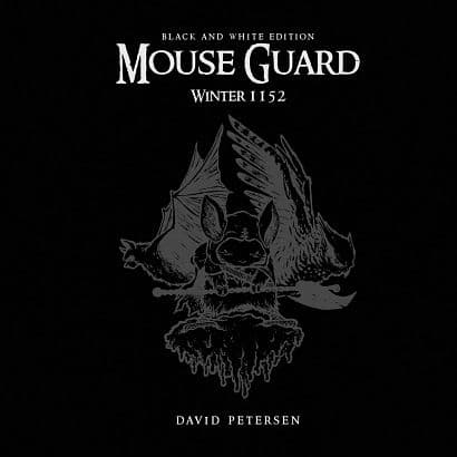 Cover Art for MOUSE GUARD WINTER 1152 HC B&W LTD ED