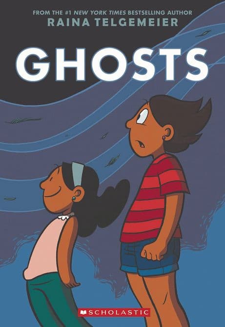 Cover Art for RAINA TELGEMEIER GHOSTS HC GN