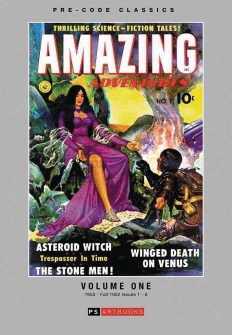 Cover Art for PRE CODE CLASSIC AMAZING ADVENTURES HC VOL 01