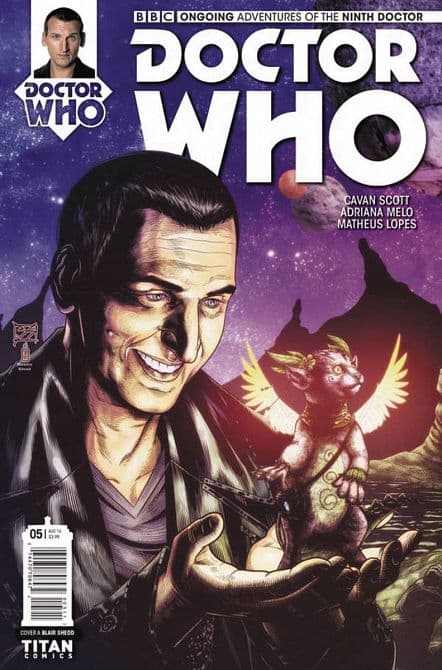 Cover Art for DOCTOR WHO 9TH