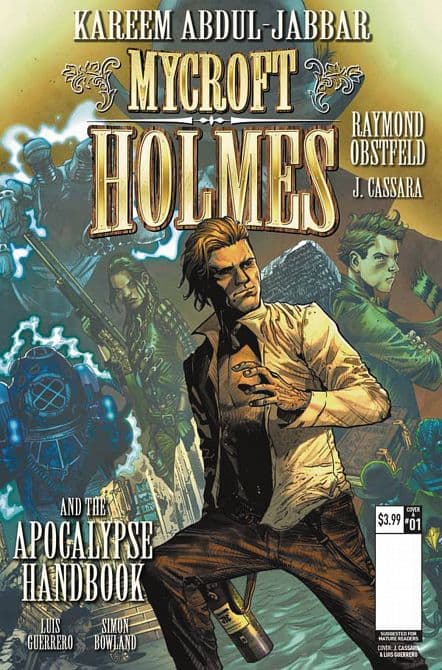 Cover Art for MYCROFT HOLMES: THE APOCALYPSE HANDBOOK