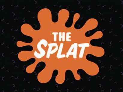 Cover Art for NICKELODEONS SPLAT ADULT COLORING BOOK SC
