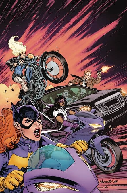 Cover Art for BATGIRL AND THE BIRDS OF PREY