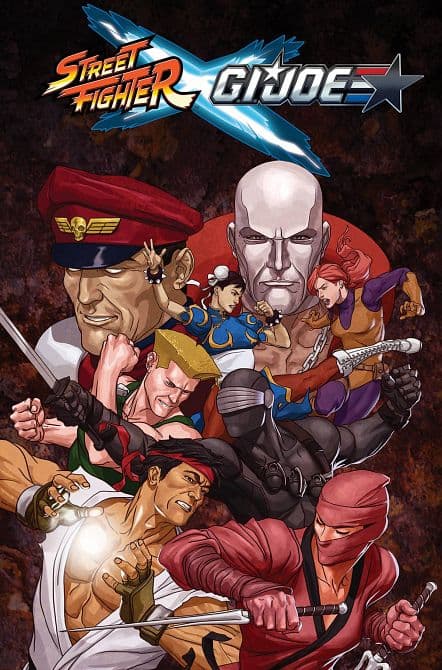 Cover Art for STREET FIGHTER X GI JOE TP