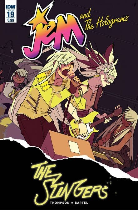 Cover Art for JEM & THE HOLOGRAMS