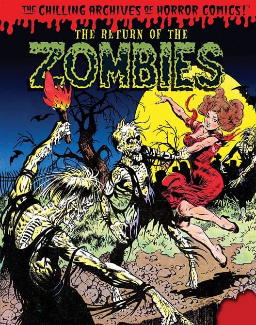 Cover Art for RETURN OF THE ZOMBIES HC