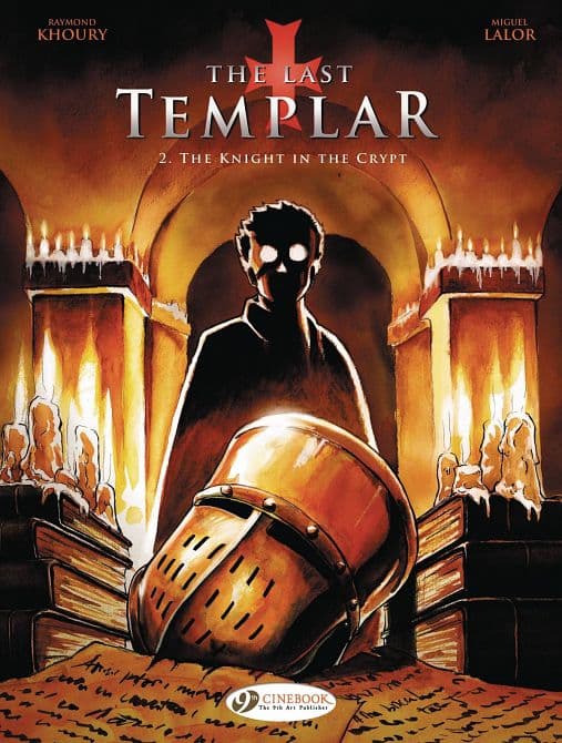 Cover Art for LAST TEMPLAR GN VOL 02 KNIGHT IN CRYPT