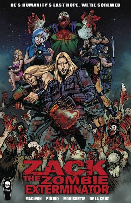 Cover Art for ZACK ZOMBIE EXTERMINATOR HC GN