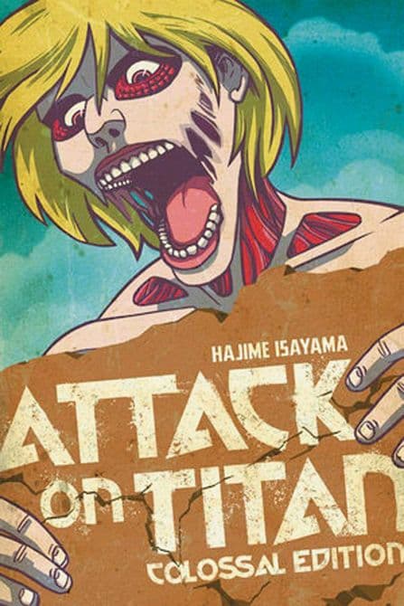 Cover Art for ATTACK ON TITAN COLOSSAL ED TP VOL 03