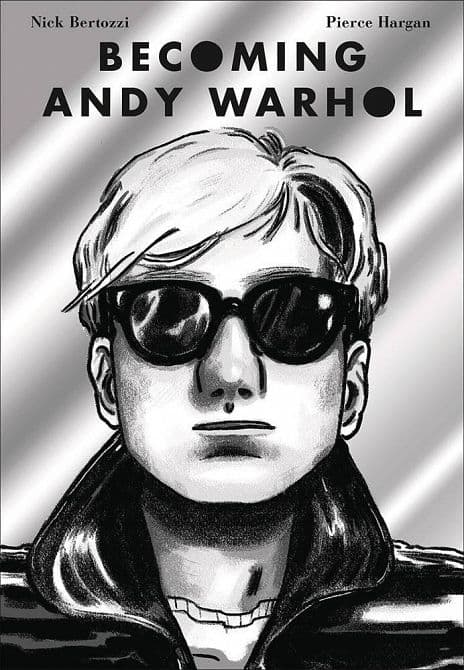 Cover Art for BECOMING ANDY WARHOL GN