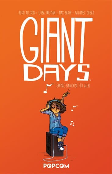 Cover Art for GIANT DAYS