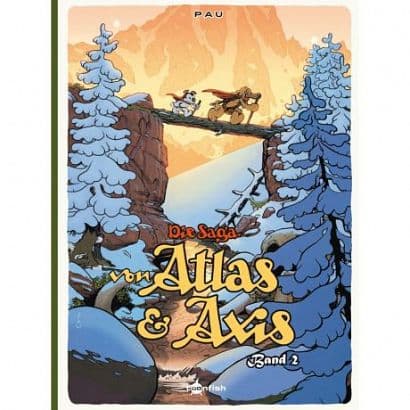 Cover Art for Die Saga von Atlas und Axis