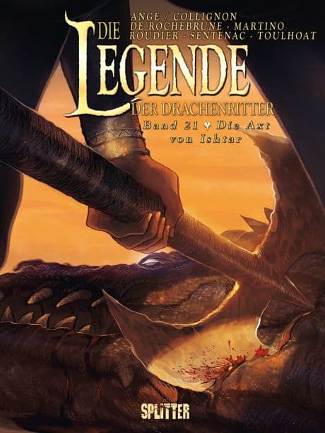 Cover Art for DIE LEGENDE DER DRACHENRITTER