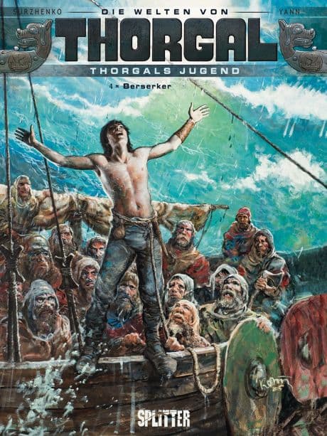 Cover Art for DIE WELTEN VON THORGAL-THORGALS JUGEND