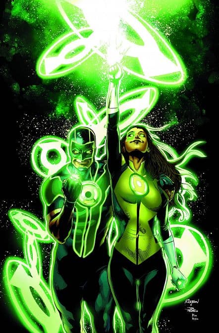 Cover Art for GREEN LANTERNS