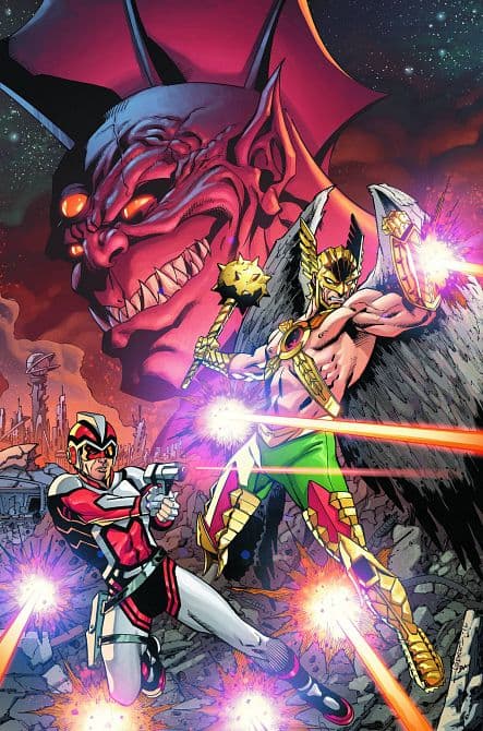 Cover Art for DEATH OF HAWKMAN