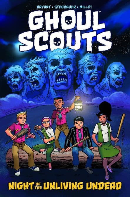 Cover Art for GHOUL SCOUTS TP NIGHT OF THE UNLIVING UNDEAD