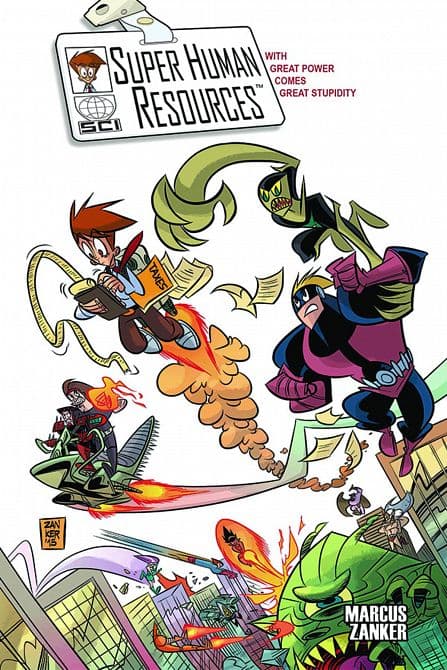Cover Art for SUPER HUMAN RESOURCES GN SEASON 02