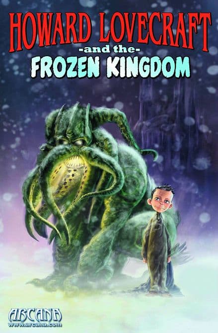 Cover Art for HOWARD LOVECRAFT & FROZEN KINGDOM GN