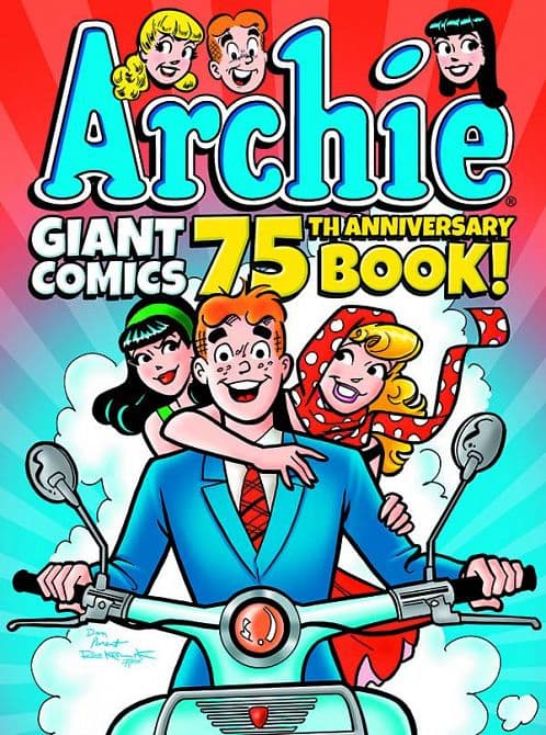 Cover Art for ARCHIE GIANT COMICS 75TH ANNIV TP