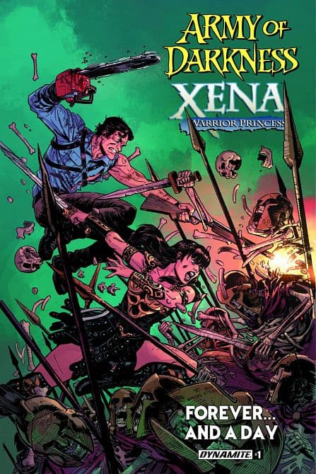 Cover Art for ARMY OF DARKNESS/XENA FOREVER AND A DAY