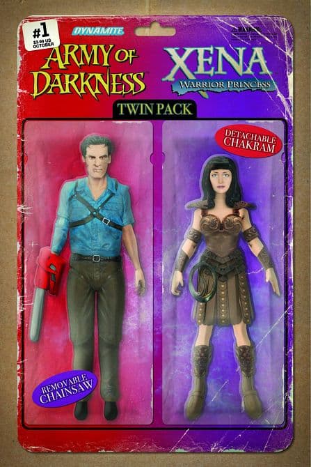 Cover Art for ARMY OF DARKNESS/XENA FOREVER AND A DAY