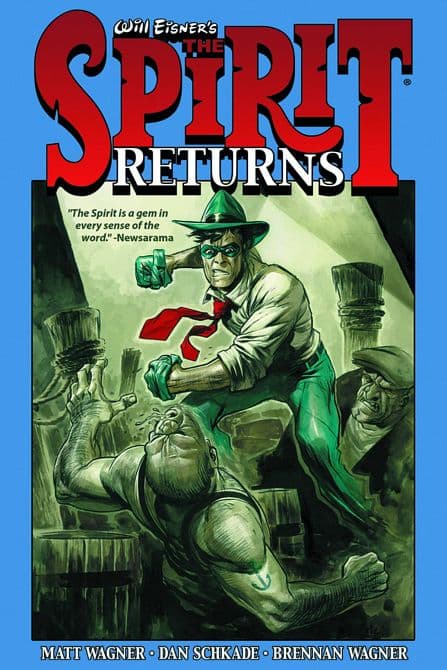 Cover Art for WILL EISNER SPIRIT RETURNS HC