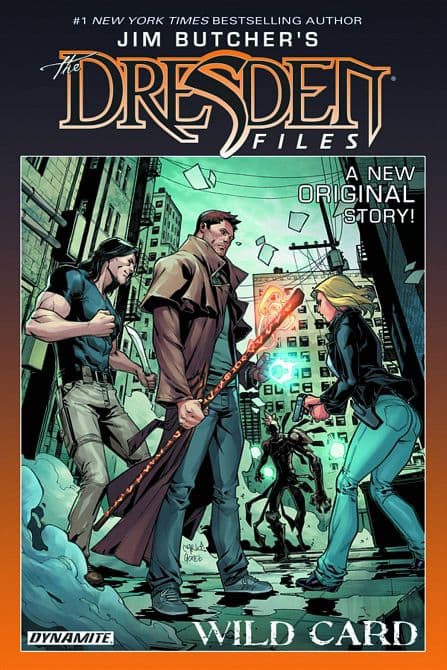 Cover Art for JIM BUTCHER DRESDEN FILES WILD CARD HC
