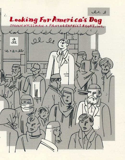 Cover Art for LOOKING FOR AMERICAS DOG HC