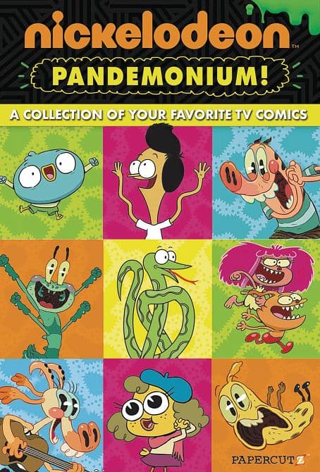 Cover Art for NICKELODEON PANDEMONIUM GN VOL 01